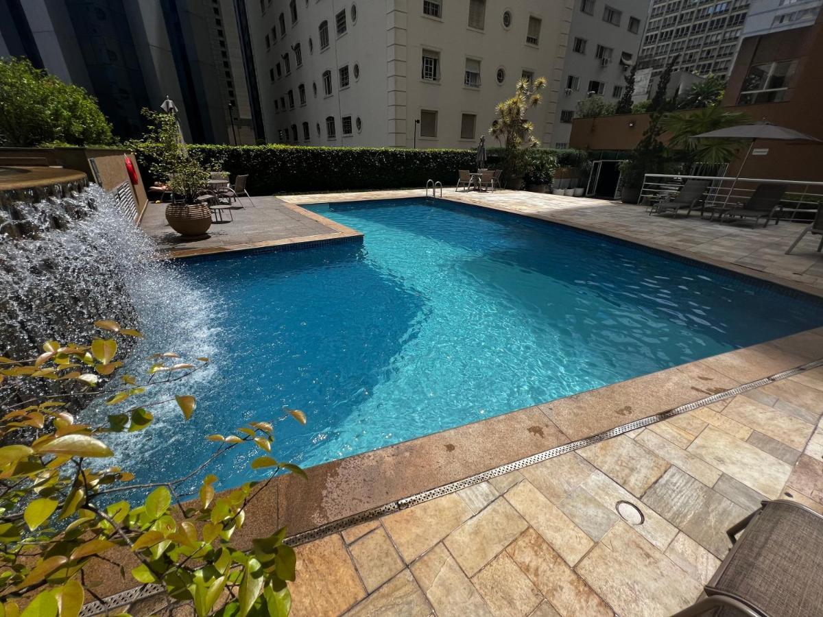 Flat - Al Santos - Prox Av Paulista Appartement São Paulo Buitenkant foto